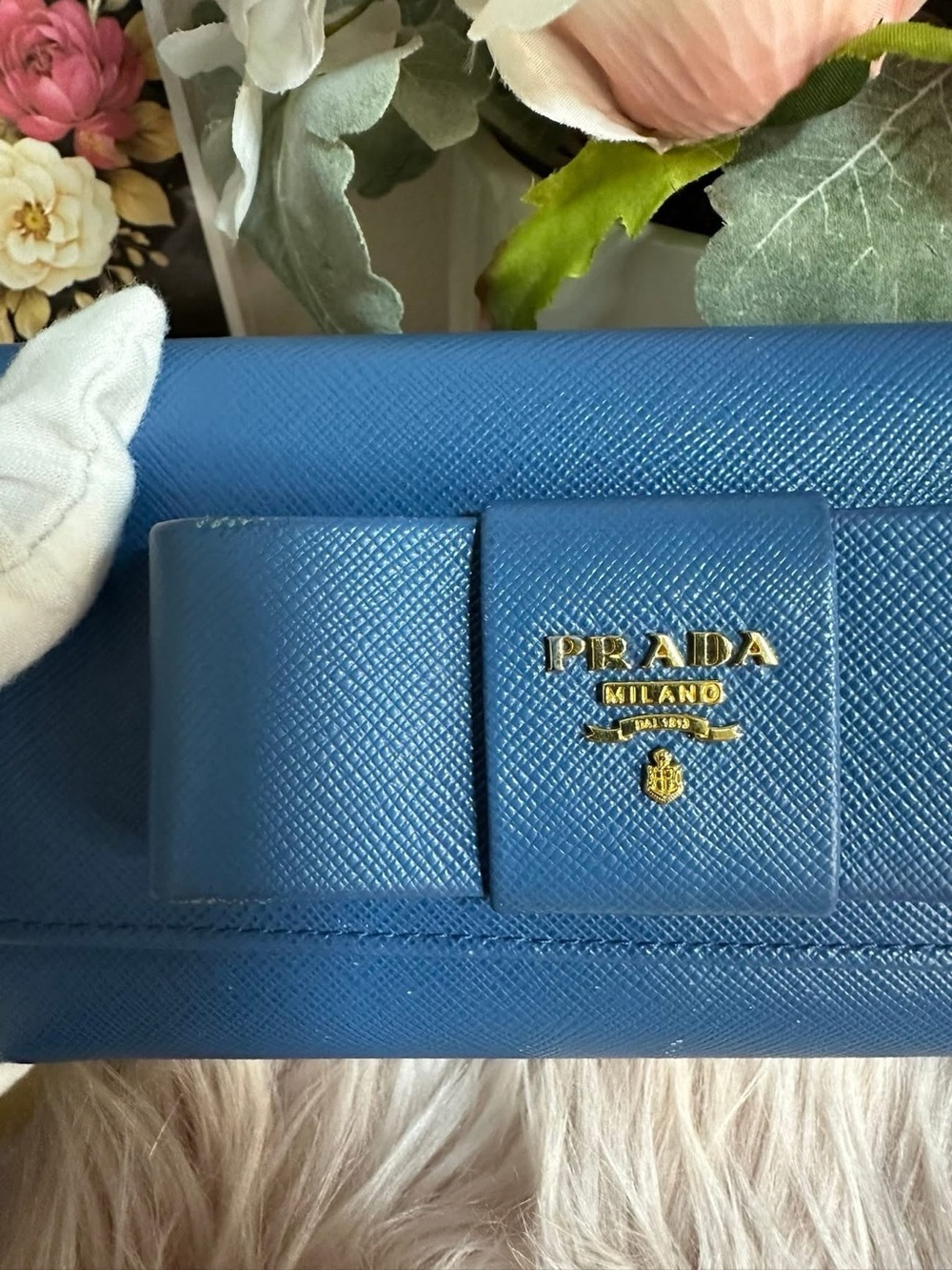 PRADA Bow Long wallet - Picture 7 of 7